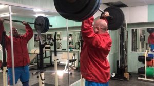 Жим стоя 120 кг