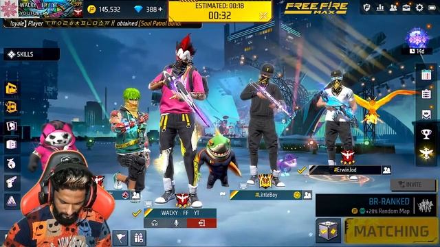 ?Ena pa inga satham?| Wacky on Live | Face cam Live #ff смотреть онлайн