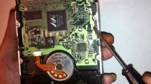 Разбор платы жесткого диска Samsung IDE