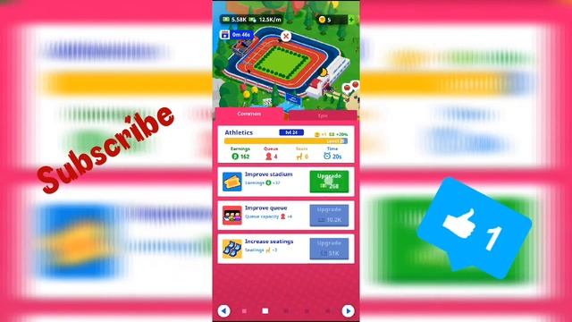 Sports City Tycoon - Idle Sports Games Simulator (android gameplay) смотреть онлайн