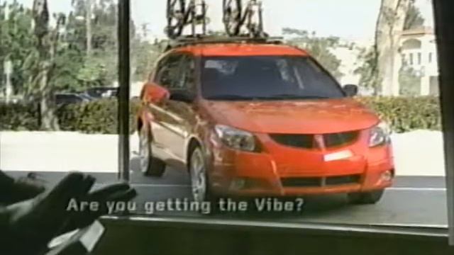 2002 Pontiac Vibe Ad смотреть онлайн
