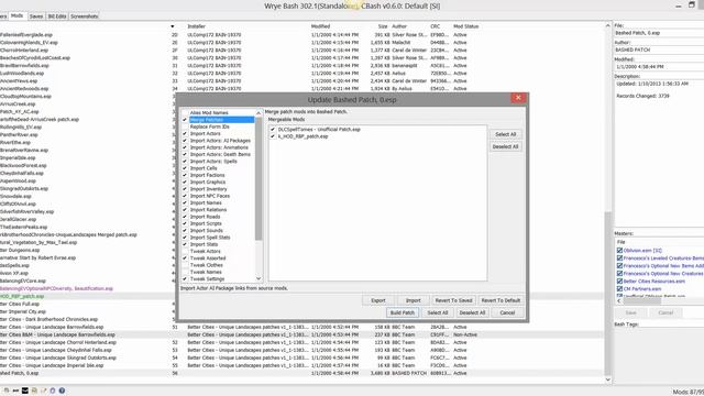 Sorting Load Order with BOSS and Creating a Bashed Patch with Wrye Bash смотреть онлайн
