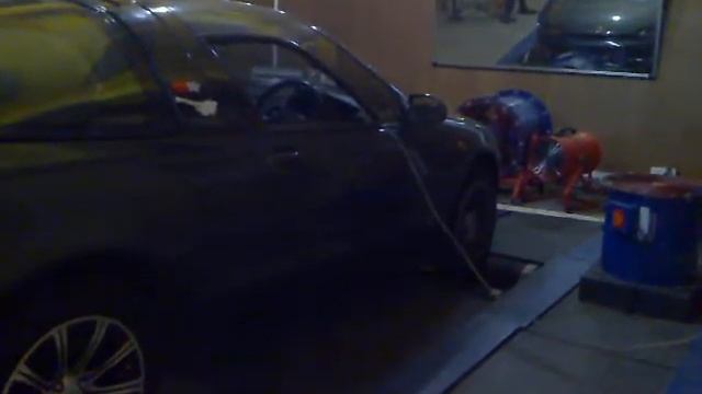 Toyota Sera-5EFTE tuning on dyno смотреть онлайн