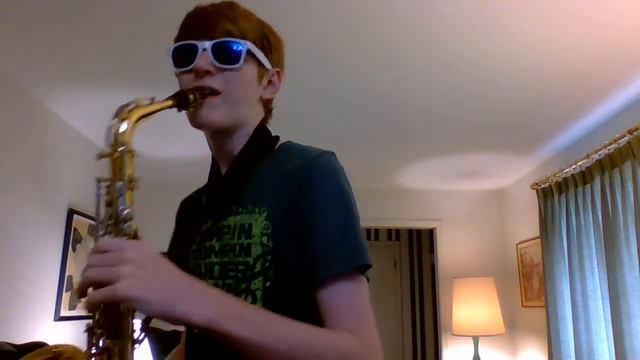 Alto Sax Let's Get It Started Top Part 120 BPM смотреть онлайн