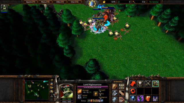 Warcraft 3 : RPG of The Forbiden Warlords смотреть онлайн