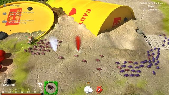 Beetle Uprising - Finally 3 star lost beach - Let's play Beetle Uprising смотреть онлайн