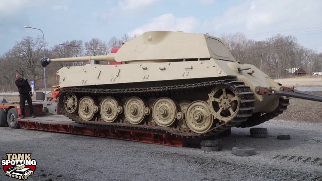 King Tiger V2 Load-Up For Transport From Sweden To Finland (Part 1) смотреть онлайн
