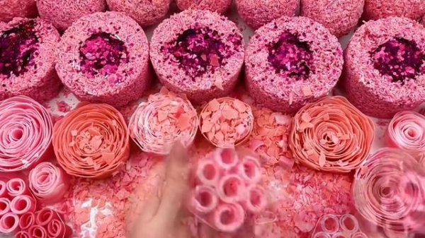 АСМР мыло с пеной и блестками ?✨ Дробящие хрустящие ? Режим мыло кубиками ? ASMR