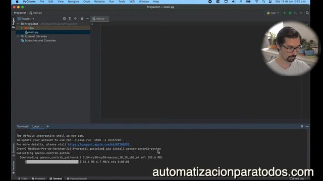 Aprende a instalar PYTHON, OpenCV y a utilizar PyCharm [Visión por Computadora] смотреть онлайн