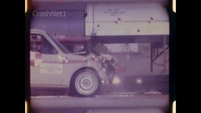 1980 VW Golf | Truck Under-Ride Guard Symmetric Crash Test by NHTSA | CrashNet1 смотреть онлайн