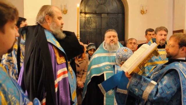 Благодарственный молебен в День независимости Греции в Витязево смотреть онлайн