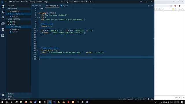 PHP Fundamentals Review (Part 3) смотреть онлайн