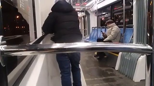 Спецрейс Трамвая №43 В Депо (МЦК Угрешская-Красноказарменная Площадь) Москва 07.12.2022 смотреть онлайн