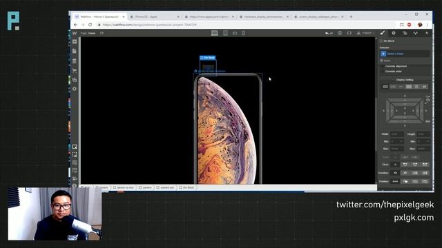 Creating parallax scrolling animations like the Apple iPhone XS page in Webflow - Tutorial смотреть онлайн
