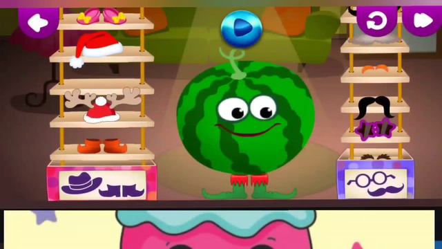 Фрукты или овощи. Учим легко и просто : уроки только для деток / Игра с фруктами / смотреть онлайн