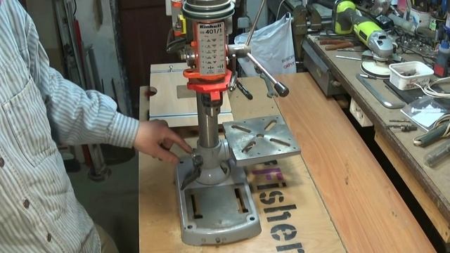 Мастерская. Эксцентриковый зажим сверлильного станка. смотреть онлайн