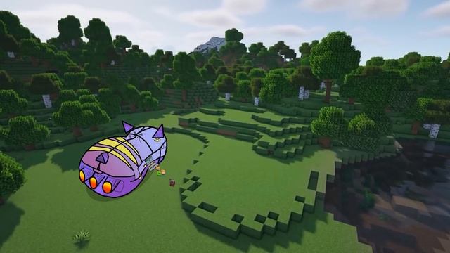 Mini Crewmate Cats in Space - Planet Minecraft | Pushcats Animation смотреть онлайн