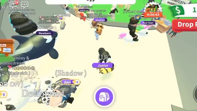 Прокачка с нуля в адопт ми!🌞1 часть!🌞🌺Сразу р пет?!😱 смотреть онлайн