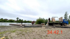 Купить плот для сплава по рекам разборный, который собирается за 1 час 9 минут