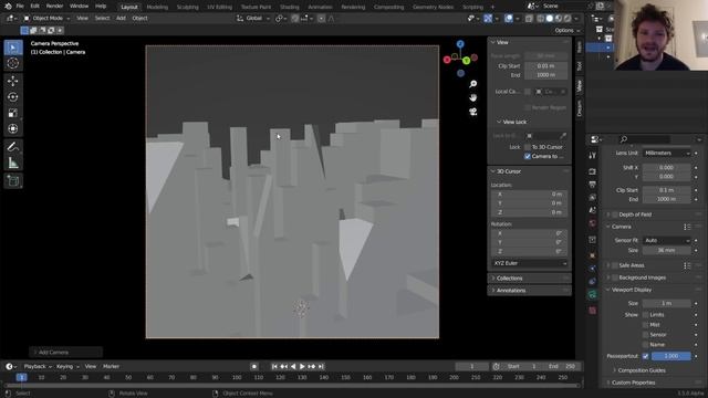 Make a CITY - Blender смотреть онлайн