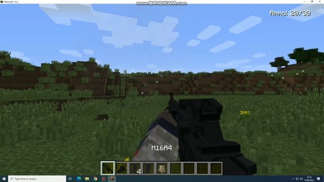 3D gun mod Minecraft Java edition смотреть онлайн