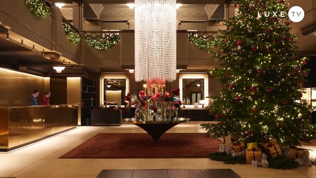 Hotel Café Royal - Afternoon Tea, cocktails & party menus for Christmas in London - LUXE.TV смотреть онлайн