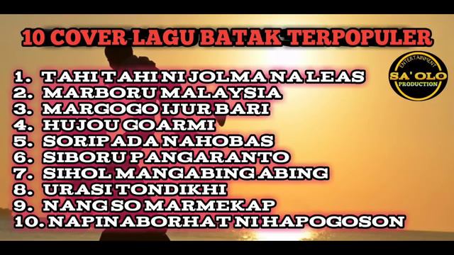 Kumpulan Lagu - Lagu Batak Terpopuler Terbaru 2024 _  Cover Terbaru