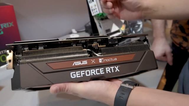 LANZAN RTX 4080 NOCTUA EDITION JUNTO A ASUS , QUE TE PARECE..? TE LA MOSTRAMOS EN 5 MINUTOS смотреть онлайн