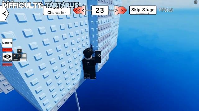 Vic's Wallhop Per Difficulty Chart Obby [All Stages 1-34] (ROBLOX Obby)