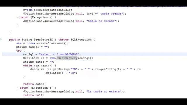 Conexion a base de datos Oracle desde Java смотреть онлайн