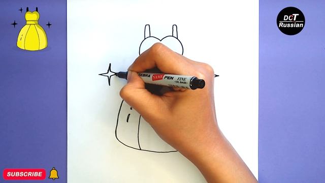 КАК НАРИСАТЬ ПЛАТЬЕ НЕВЕСТЫ, ШАГ ЗА ШАГОМ / HOW TO DRAW BRIDE DRESS смотреть онлайн