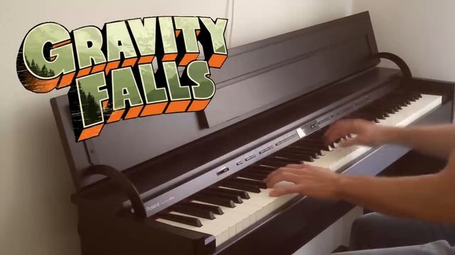 Gravity Falls - Main Theme / Finale [Piano Cover] смотреть онлайн
