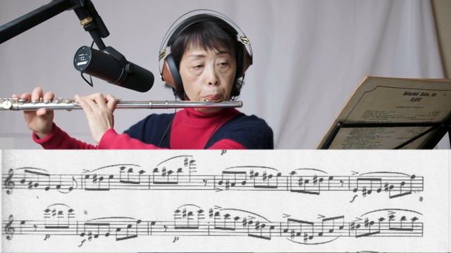 【フルートレッスン】ケーラーop.33-1 練習曲 4番 / 上達する練習 / お腹の筋肉を使って、歌おう！ смотреть онлайн