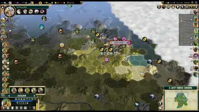 Let's Play Civilization 5 Vox Populi - The Aztecs p.4 (deity, marathon) смотреть онлайн