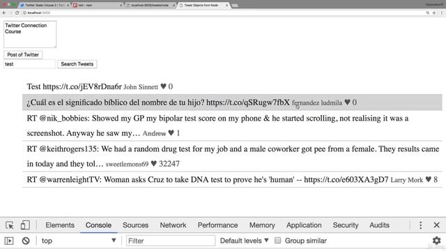 JSON+AJAX+API 1401 Twitter API introduction смотреть онлайн