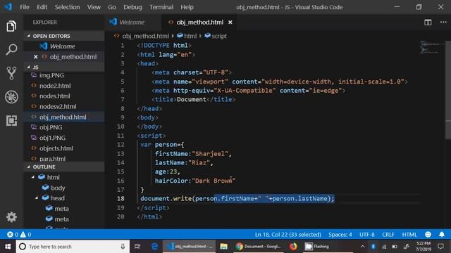 43 Object methods in javaScript in urdu смотреть онлайн