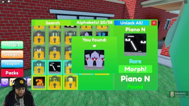 ROBLOX FIND THE ALPHABET LORE MORPHS.. (All Morphs) смотреть онлайн