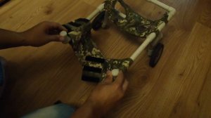 Инвалидная коляска для собаки своими руками  DIY IDEAS MADE disabled carriage