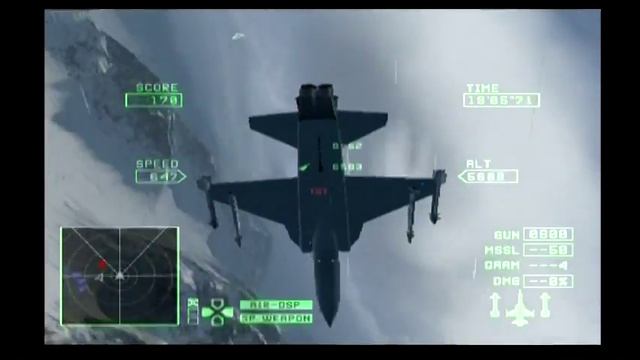 Ace Combat Zero Walkthrough Mission 1 "Glacial Skies" смотреть онлайн