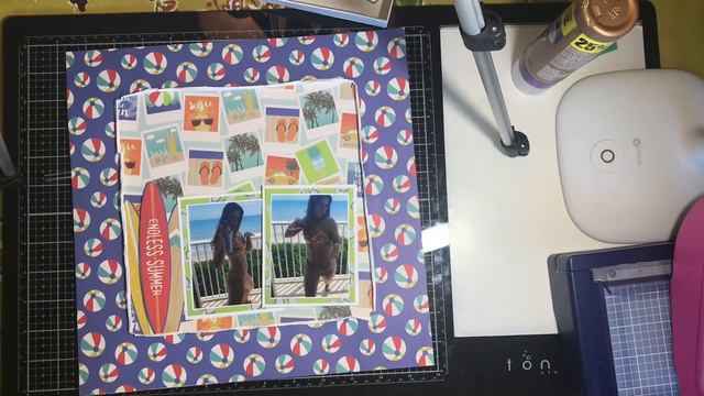 Mini Kit Monday - June 2019 - Layout #3 смотреть онлайн