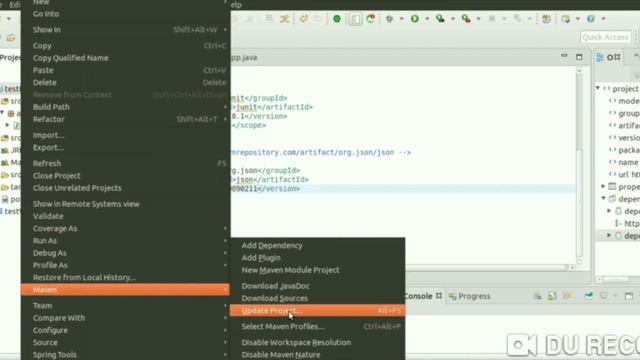 Apache Maven Project and Build and install смотреть онлайн