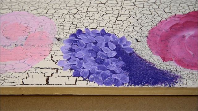 Fast & Easy Lilac painting in acrylics (beginner friendly) смотреть онлайн