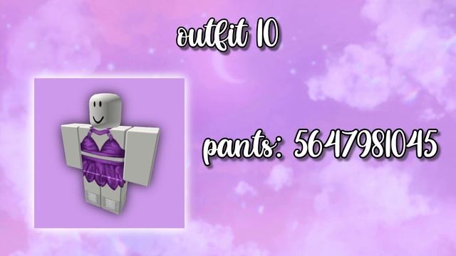 20 purple Roblox outfit codes! ? смотреть онлайн