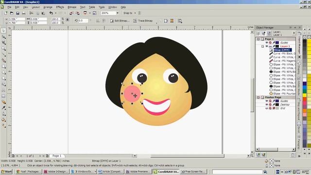 How to use 'Blur' effect (CorelDraw Tutorial) смотреть онлайн