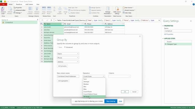 Remove duplicates without losing any info | Excel Power Query смотреть онлайн