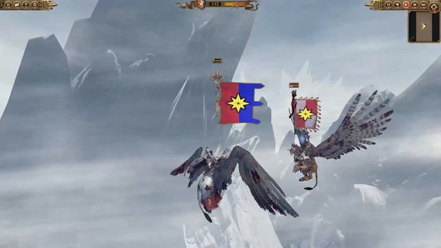 Karl Franz VS King Louen Leoncouer. Total War Warhammer 2 смотреть онлайн
