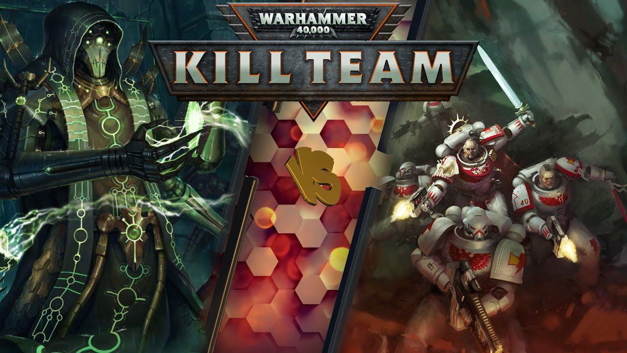 KillTeam ITD Necrons Vs Space Marines || WILD DICE Battle Report
