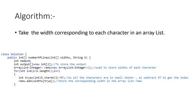 Number of Lines To Write String | JAVA смотреть онлайн
