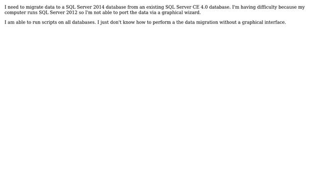 Databases: How to get SQL Server Compact 4.0 Database content query? смотреть онлайн