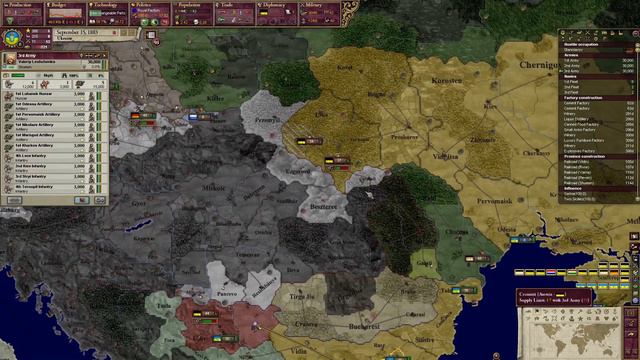 La gran guerra, Ucrania vs Rusia en Victoria 2 смотреть онлайн